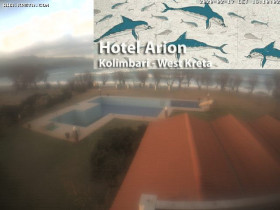 Imagen de vista previa de la cámara web Kolymvari - Hotel Arion